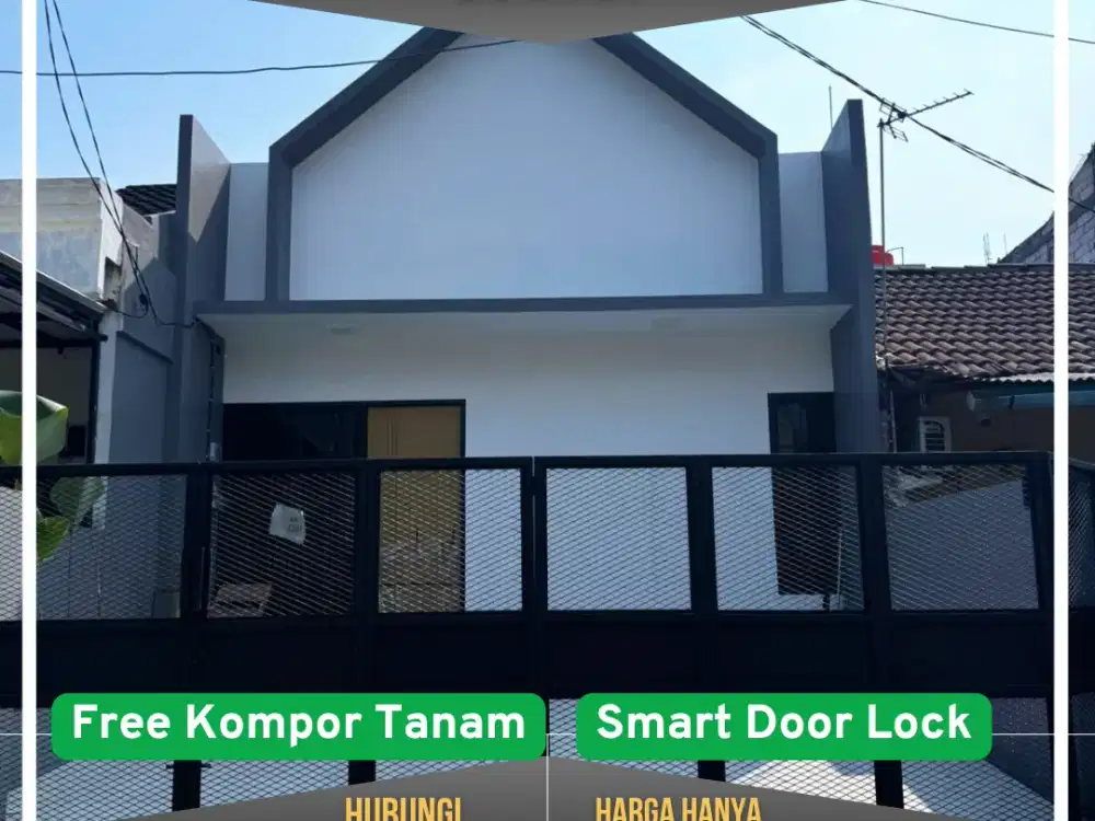 [FULL RENOVASI] Rumah Mutiara Gading Timur (MGT) Bekasi Timur