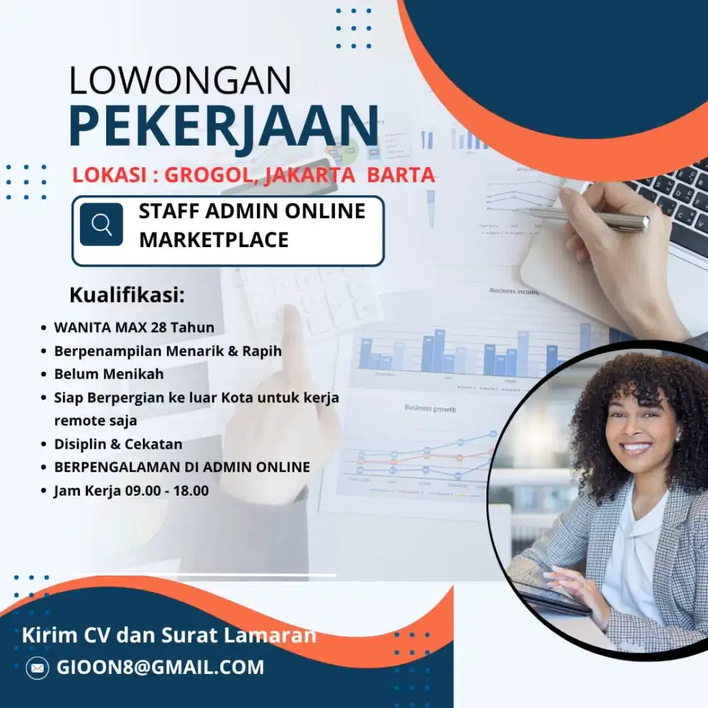 Lowongan Admin Online Marketplace