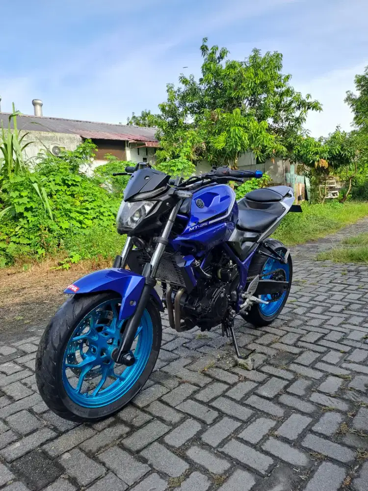 Yamaha MT 25 Biru 2017