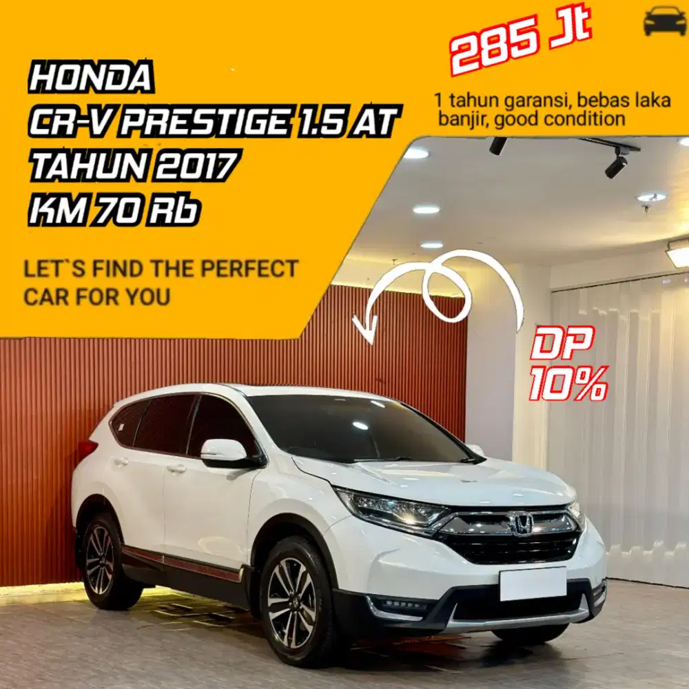 Honda CRV Prestige Turbo 1.5 AT Tahun 2017