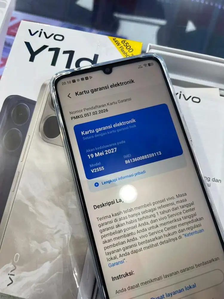 Hp murah kelas menengah, vivo y11d terbaru