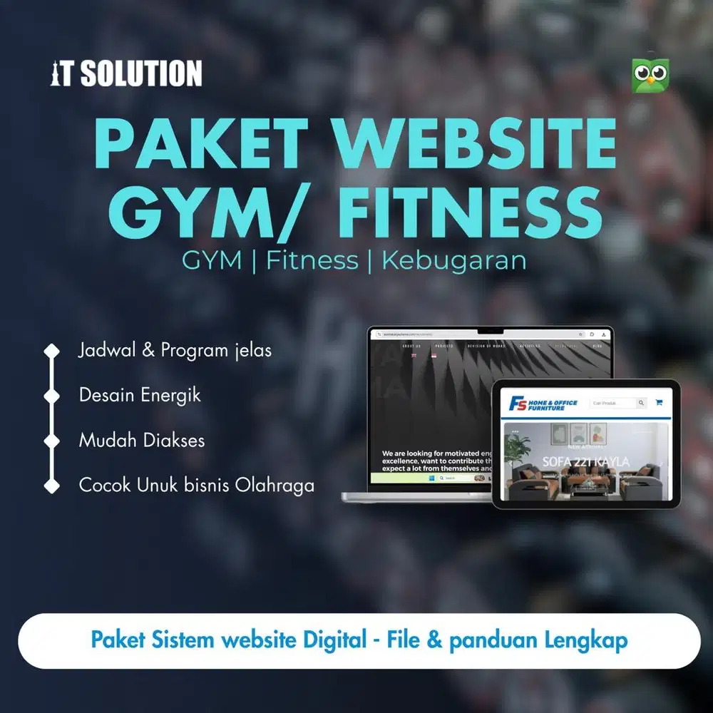 Pembuatan Website Sistem Membership Gym Profesional dan Bergaransi