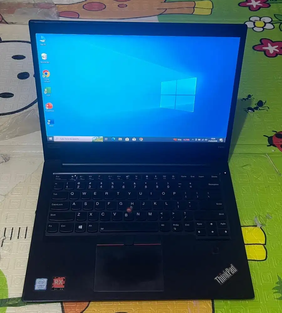 Laptop lenovo thinkpad E480 i7 8550 dual vga 2gb rx 550 ssd 240gb 4 gb