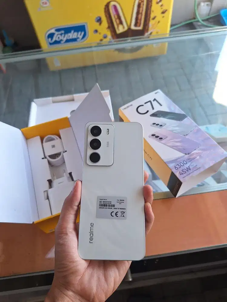 Realme C71 8/128 Fullshet ori mulus seperti baru