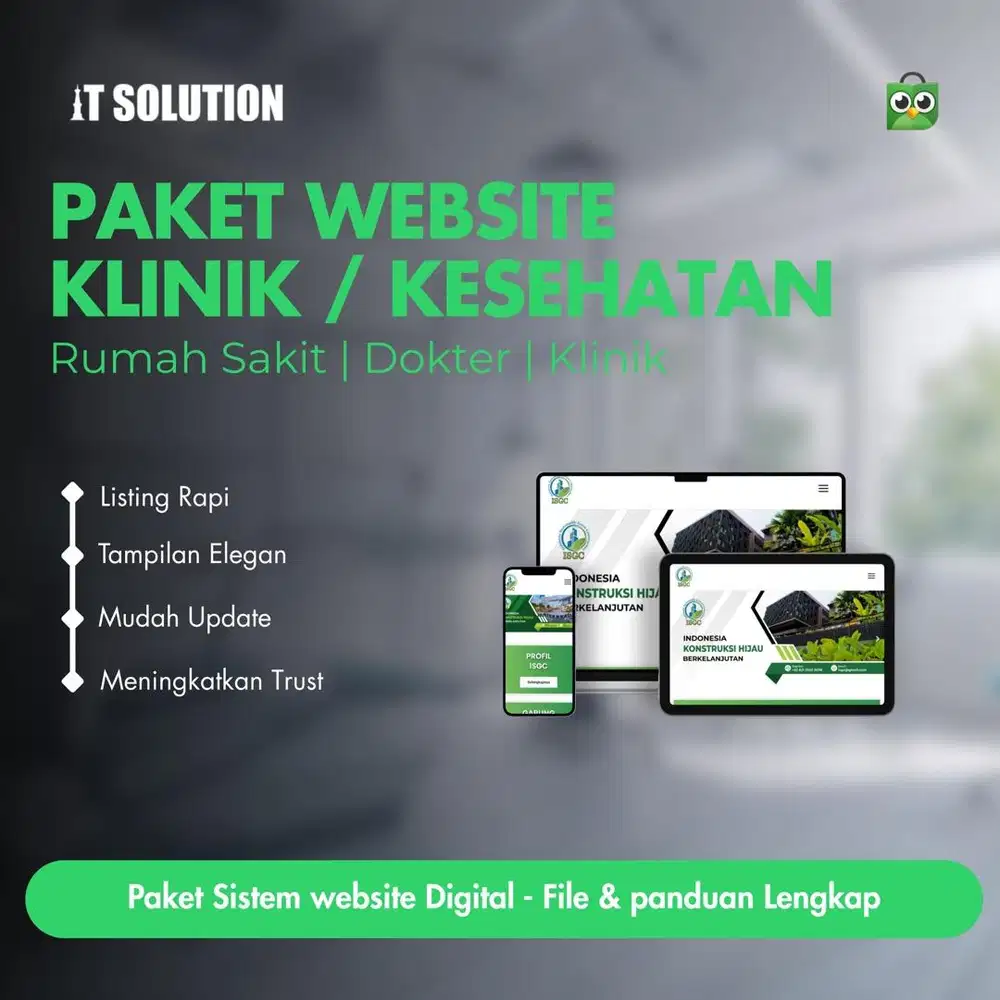 Pembuatan Website Klinik Kesehatan Profesional dan Modern