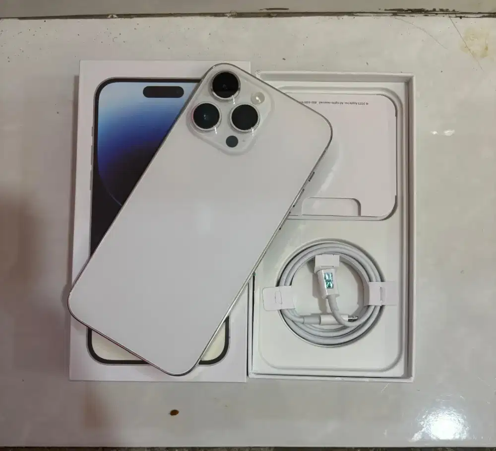 IPHONE 14 PROMAX 128 SILVER INTER