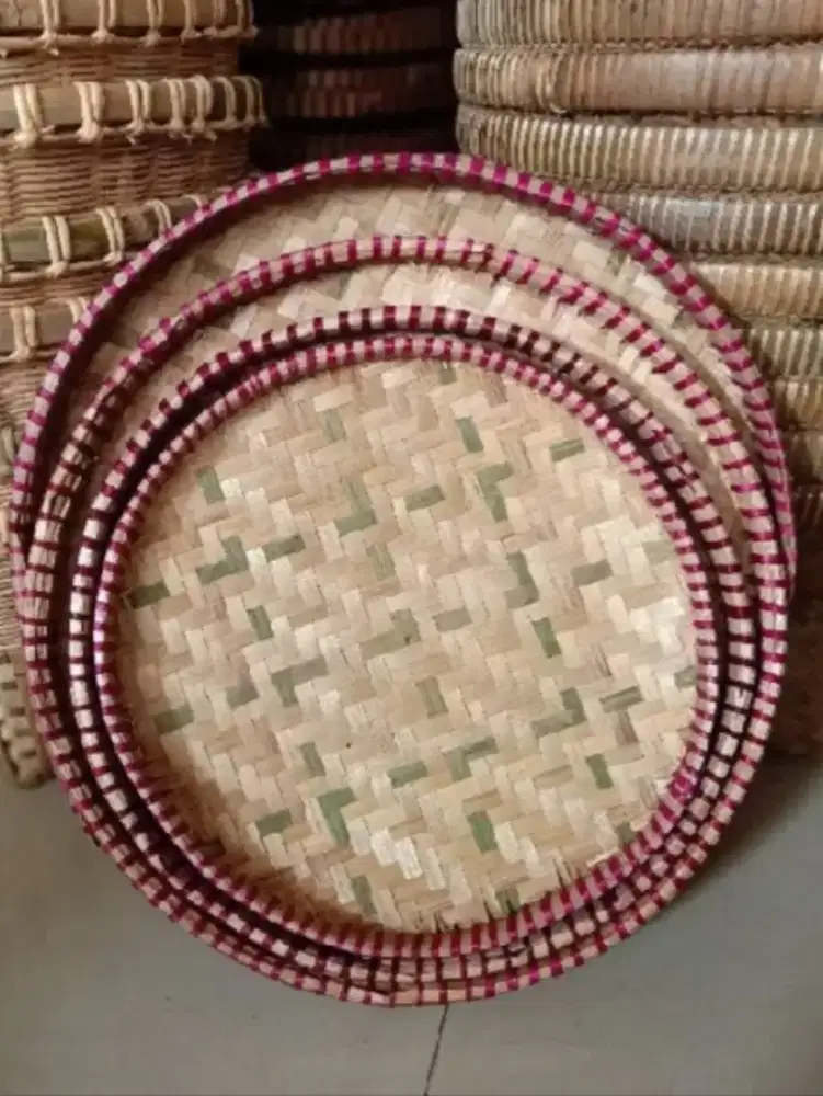 Tampah anyaman bambu