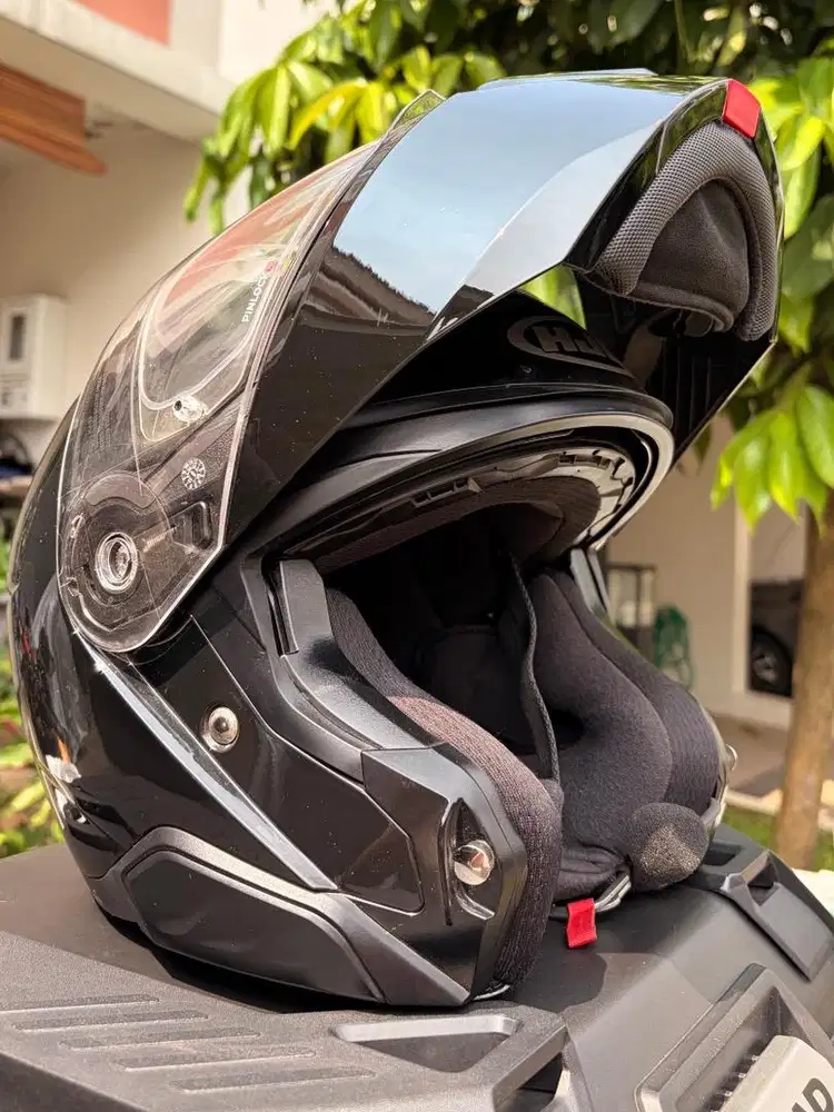 Helm HJC i91 modular flip-up Hitam