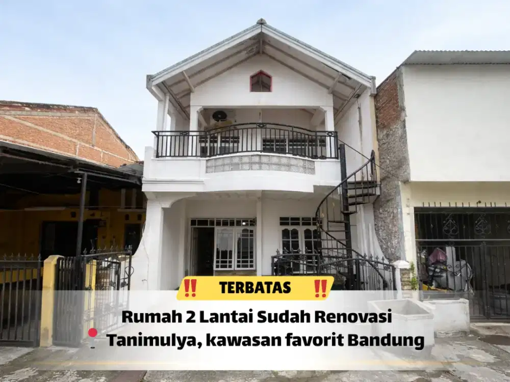 Murah Banget! Rumah 2 Lantai Full Renov Cuma 600 Jutaan
