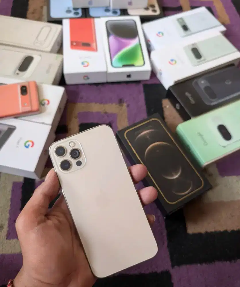 iPhone 12 Pro 128Gb imei 1 2 terdaftar beacukai