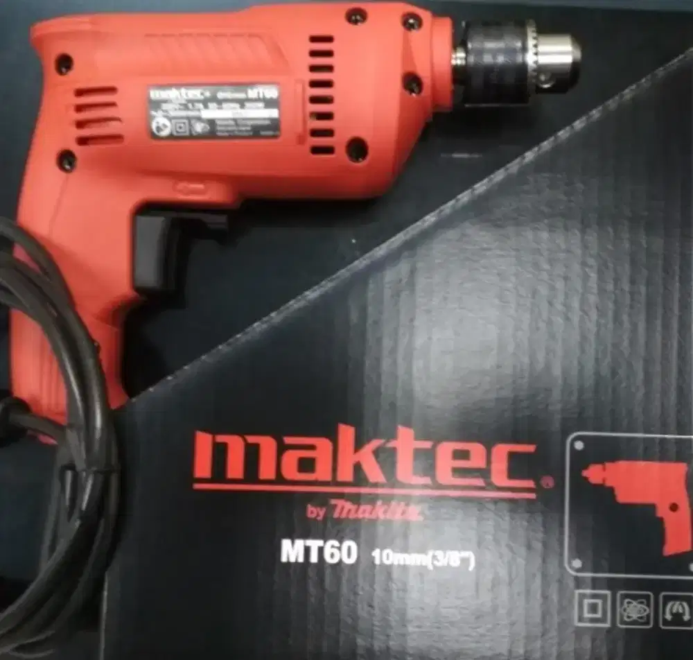 Mesin Bor Maktec MT 60 Bodi Mulus Nyala Hidup Maktek MT60 Asli Ori