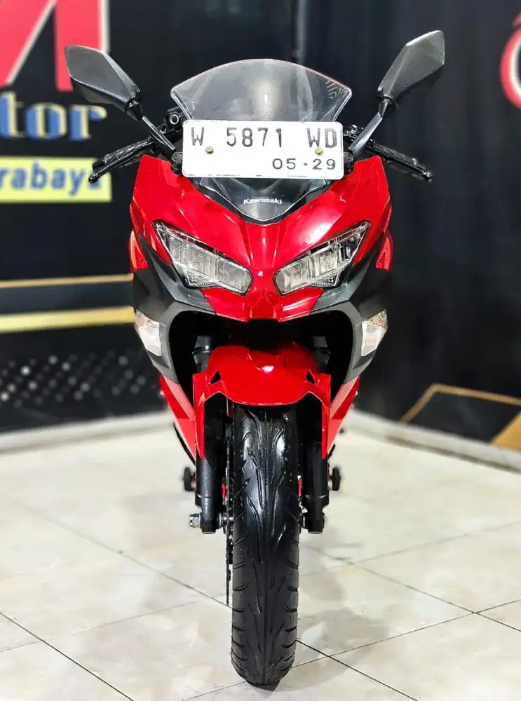 Super nyaman Kawasaki New Ninja 250 FI reg 2019 dp 8jt an