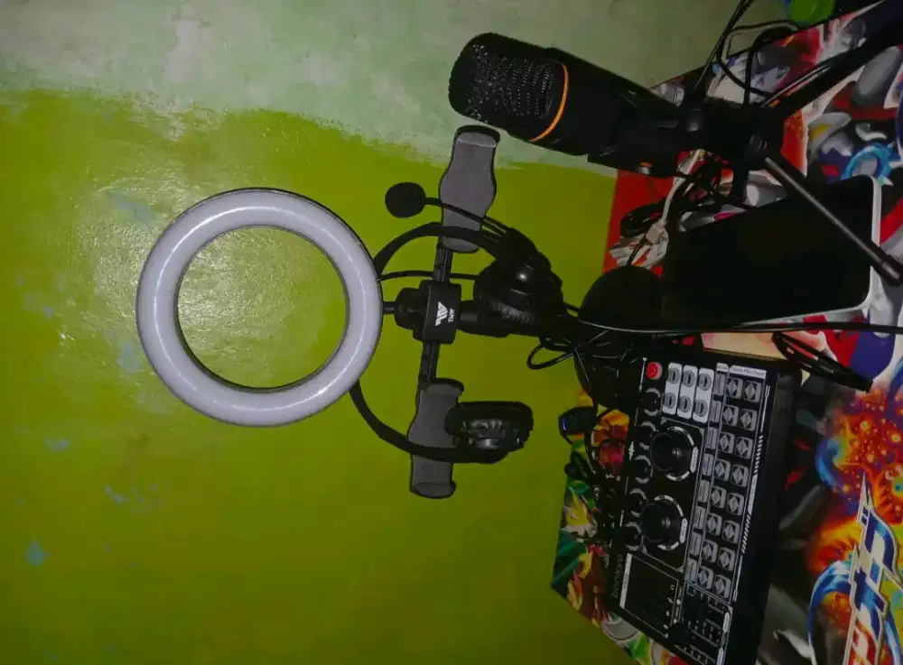 Soundcard Bonkyo F999+M100+headset