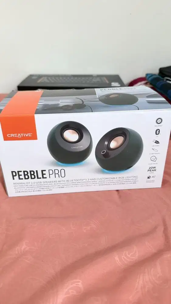 Speaker Creative Pebble Pro RGB Bluetooth 5.3