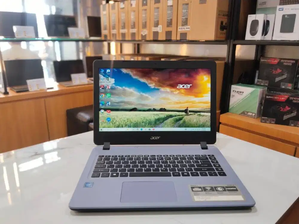 MURAH BANGET! ACER ASPIRE 3 A314-33 CELERON N4000/RAM 4GB/SSD 128GB