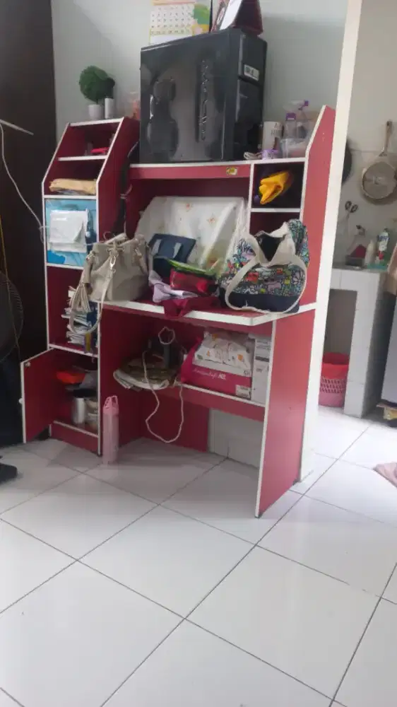 Jual meja belajar anak spiderman