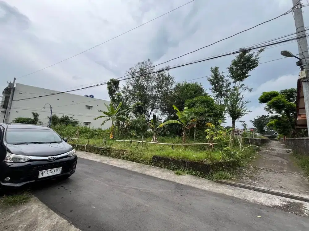 Tanah Dijual Jogja di Jl. Kaliurang Km.12 Dekat Pasar Pakem