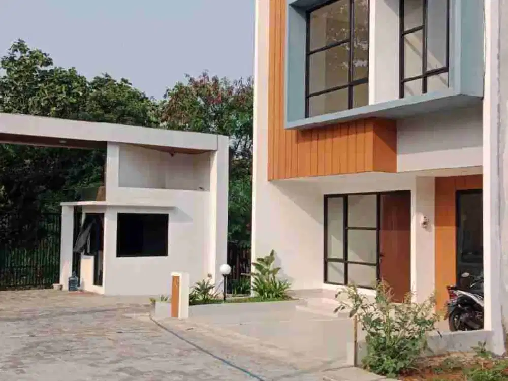 jual rumah murah mulai 900 jutaan di Ciater Serpong keamanan 24 jam
