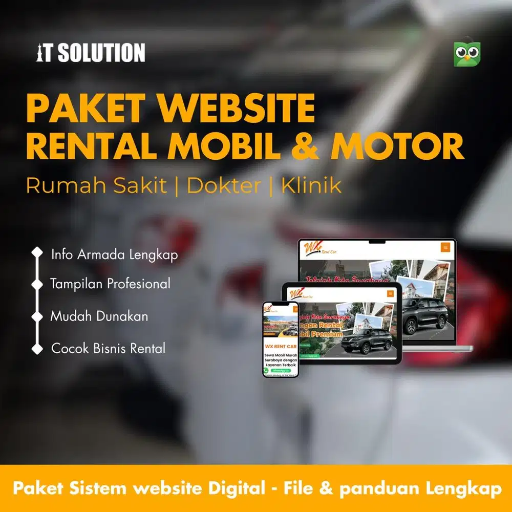 Pembuatan Website Rental Profesional