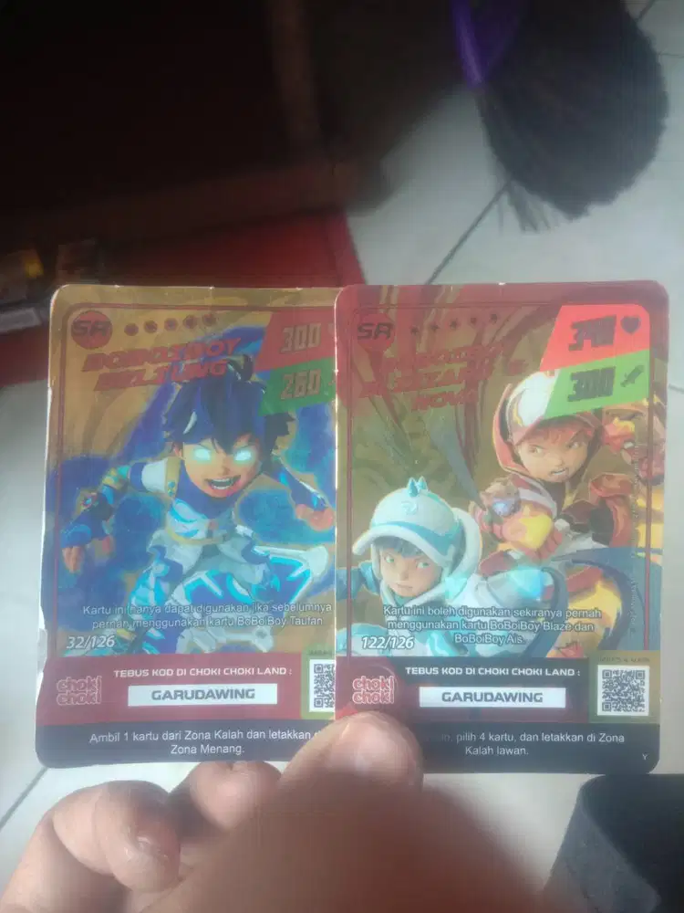 Kartu boboy garudawing edisi khusus
