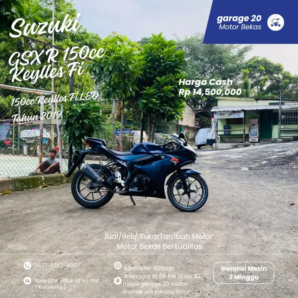 Suzuki GSX R 150R Facelift Se Keylles Fi LED Tahun 2019