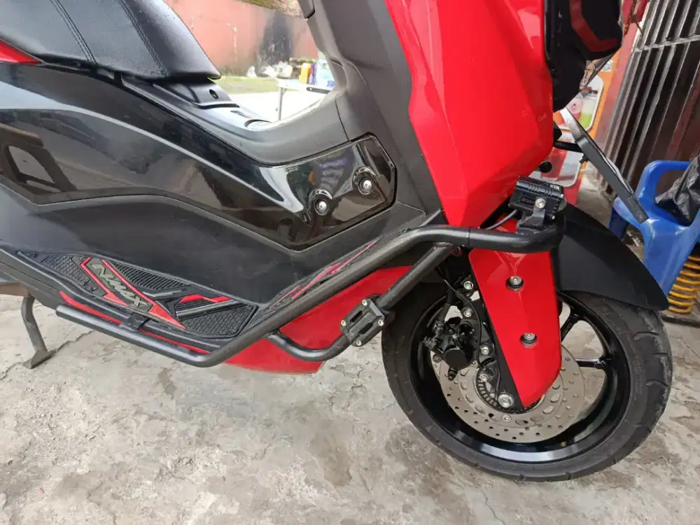 Crashbar Nmax Neo Turbo Techmax Dudukan Lampu Tembak