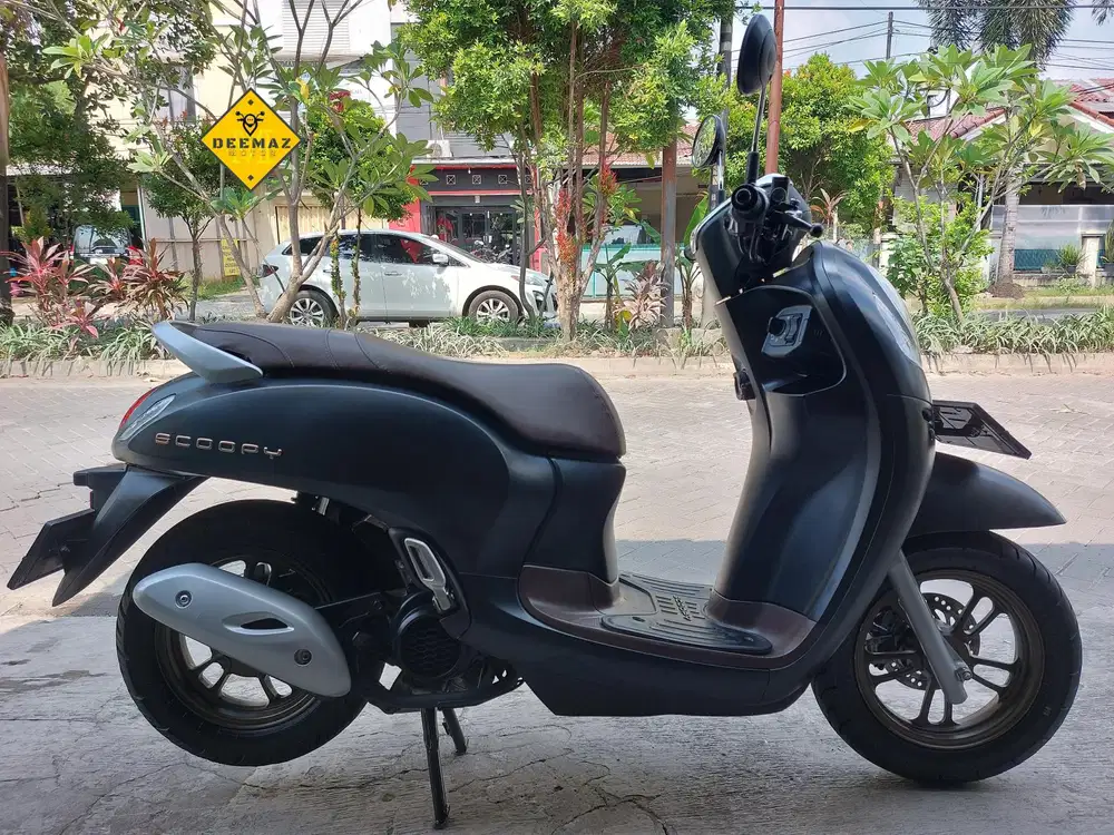 (DP 300 Rb)‼️ Honda Scoopy Prestige Keyless Hitam Mulus 2024