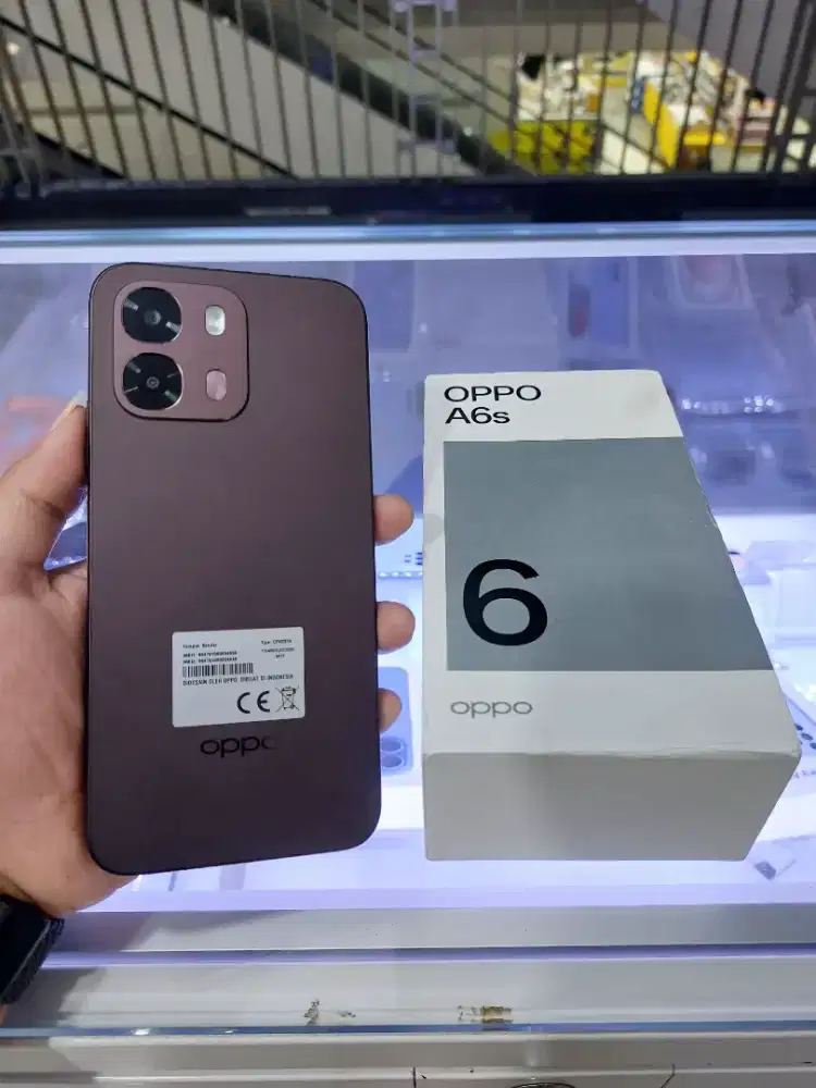oppo a6s ram 8/128 like new pemakaian baru 3 hari