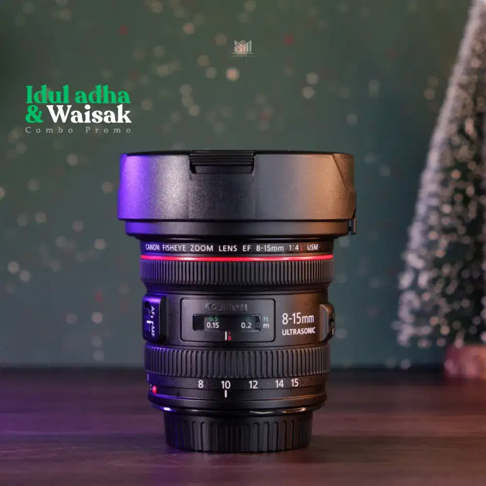 PRO! LENSA CANON EF 8-15MM F4 FISHEYE