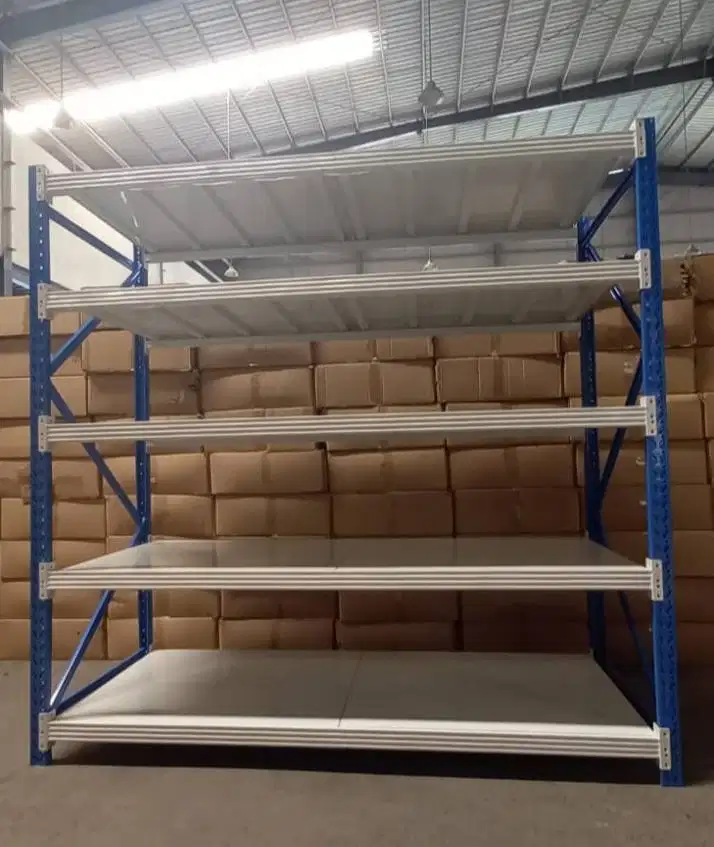 Rak Gudang Besi Baja Light Duty Kapasitas 250 Kg Perlevel
