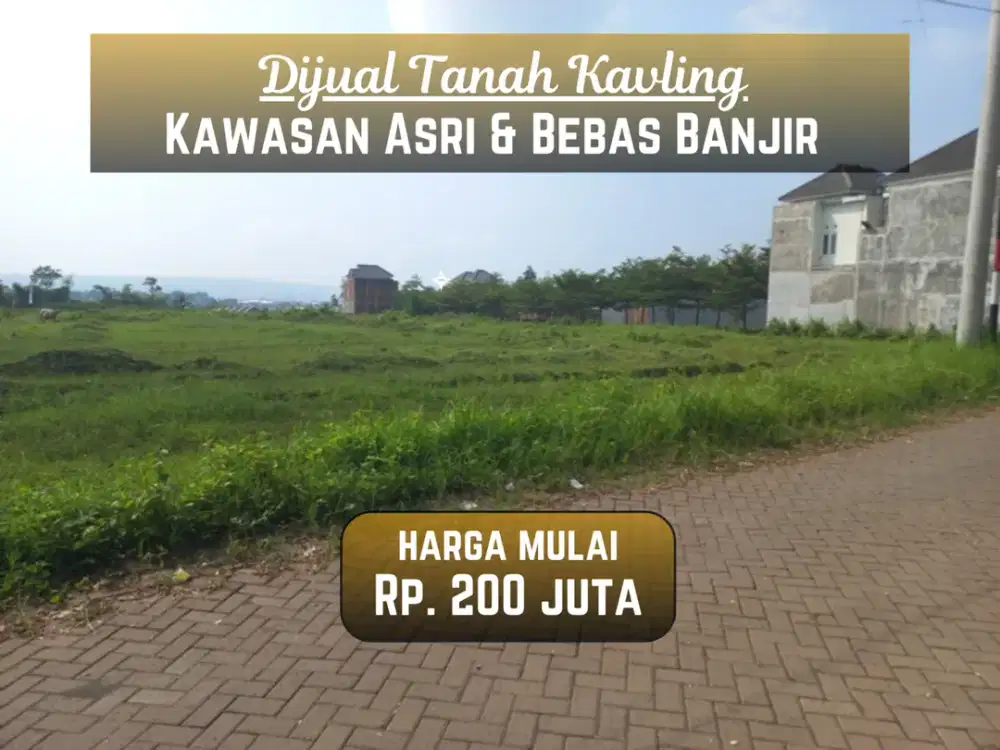 Jual Tanah Kavling Untuk Dibangun Rumah SHM 6 Menit MOG Malang
