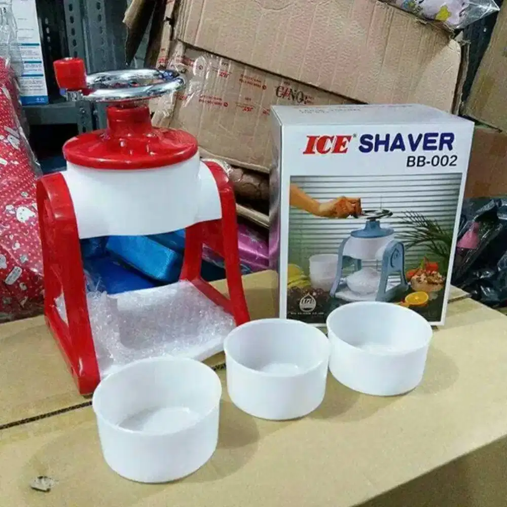 Serutan Es Batu Manual