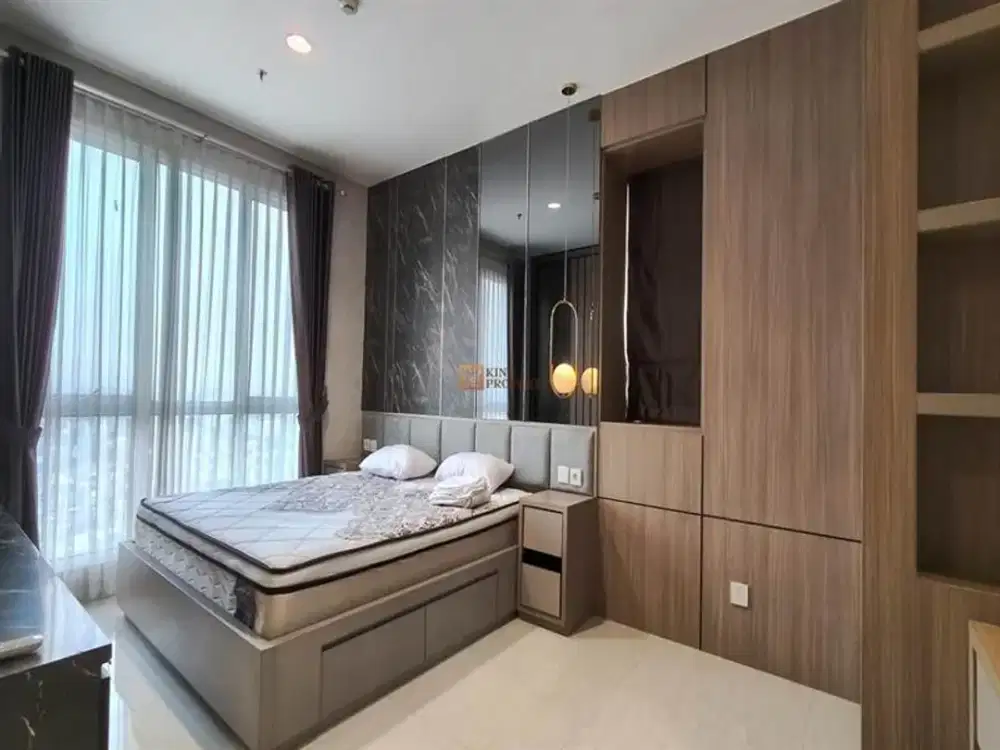 Disewakan unit premium 3BR Condominium di Grand Madison fully furnished minimalis homey di kawasan elite Superblock Podomoro City Jakarta Barat.