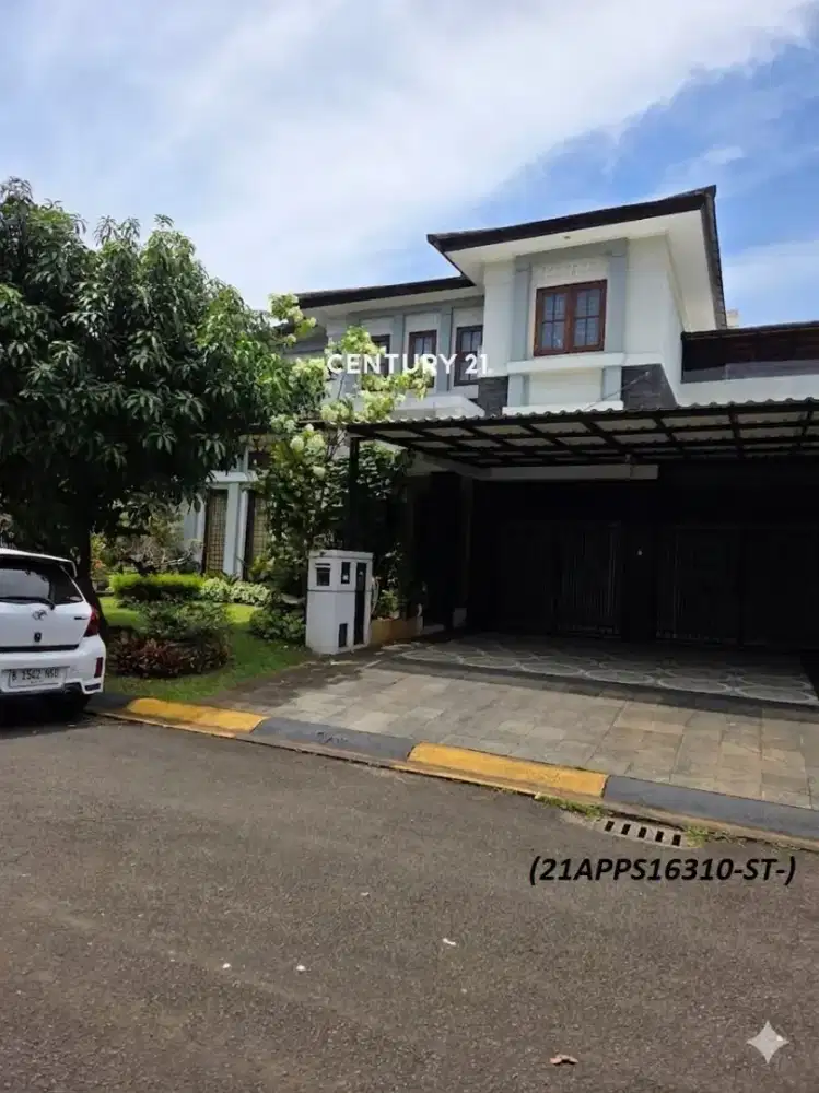 Dijual rumah posisi hook & samping fasum dalam cluster di sektor 7