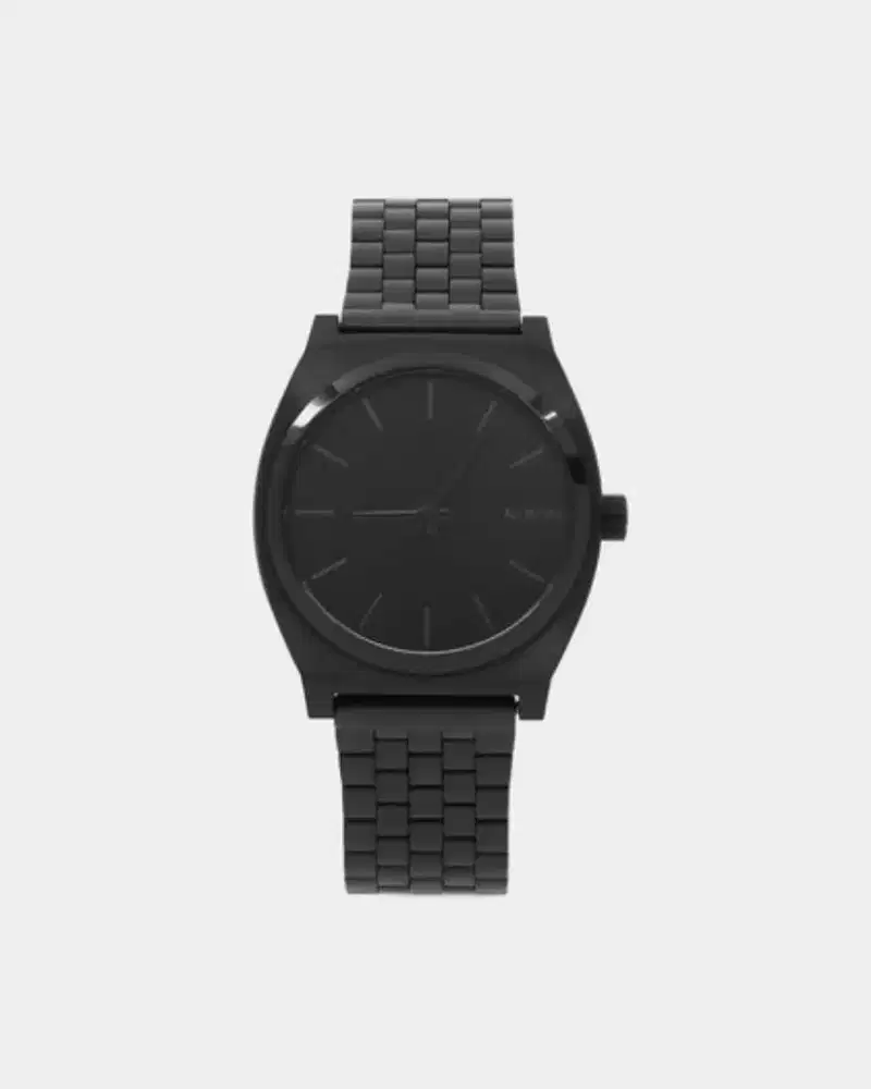 Original Nixon Time Teller All Black Stainless Steel nt gshock fossil