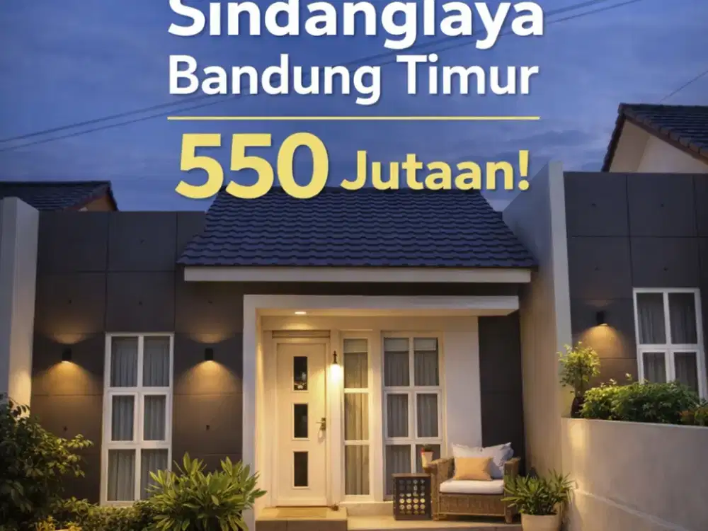 Cari Rumah Yang Bisa DP 0% Ujung Berung Sindanglaya Bandung Bebas Biaya Pajak2