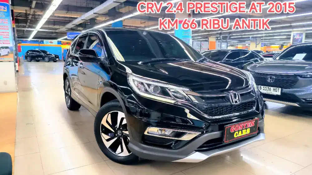 KM 66 ribu HONDA CRV 2.4 PRESTIGE AT 2015 KONDISI ISTIMEWA