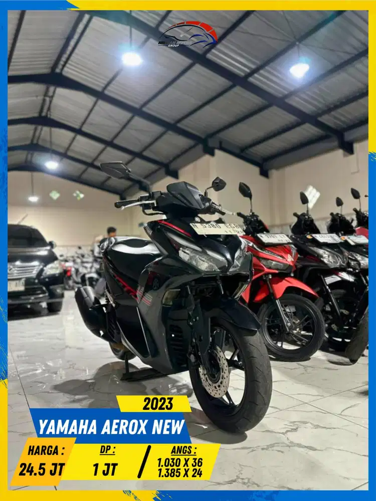 YAMAHA AEROX NEW 2023 BEKAS RASA BARU BOSSKU HIKMAH MOTOR KEPUH MALANG