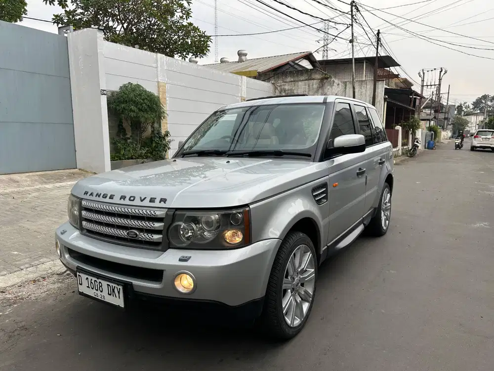 Range Rover Sport V8 Supercharged 4.2 bensin 2005 Silver 2004 2006