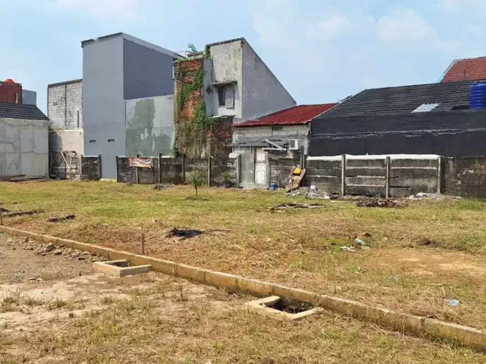 Tanah Kavling Mustikajaya - SHM 200Jtan Dalam Area Perumahan - 8 Menit Grand Wisata
