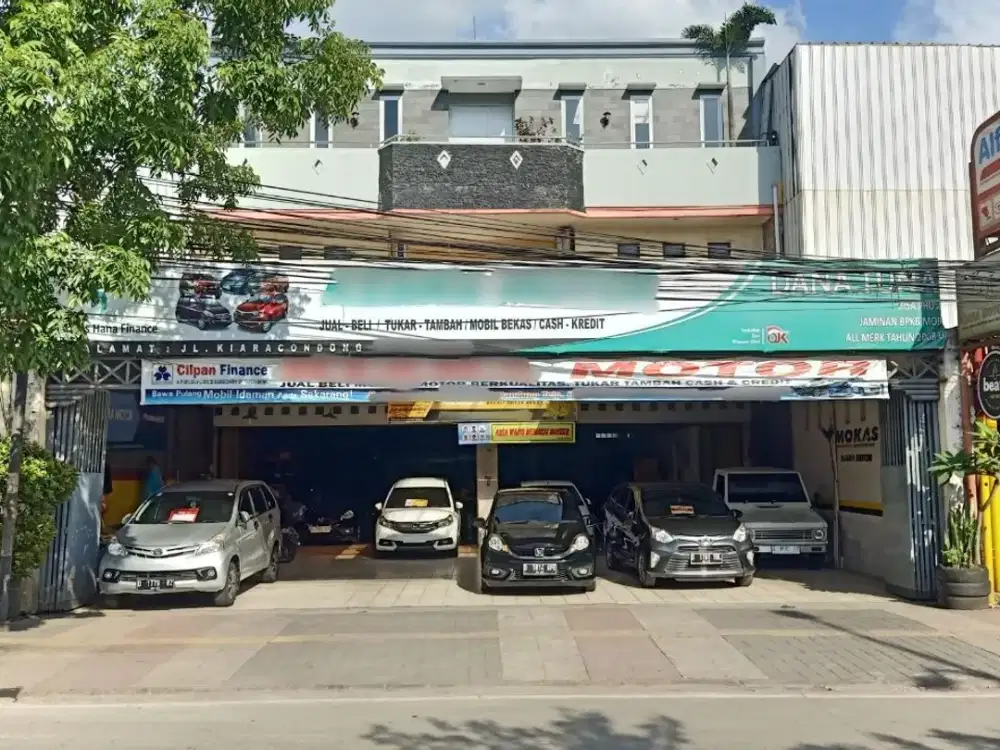 Rumah Mewah + Showroom Mobil Di Jalan Utama Kiaracondong Bandung? Jarang Ada!