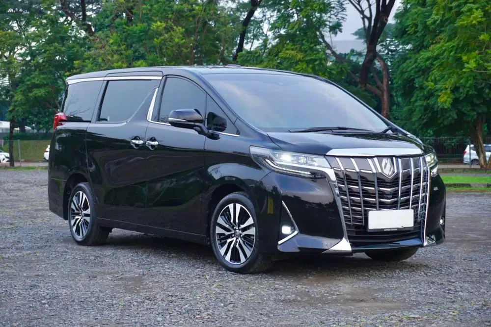 22rb KM !! Alphard hitam 2022, istimewah