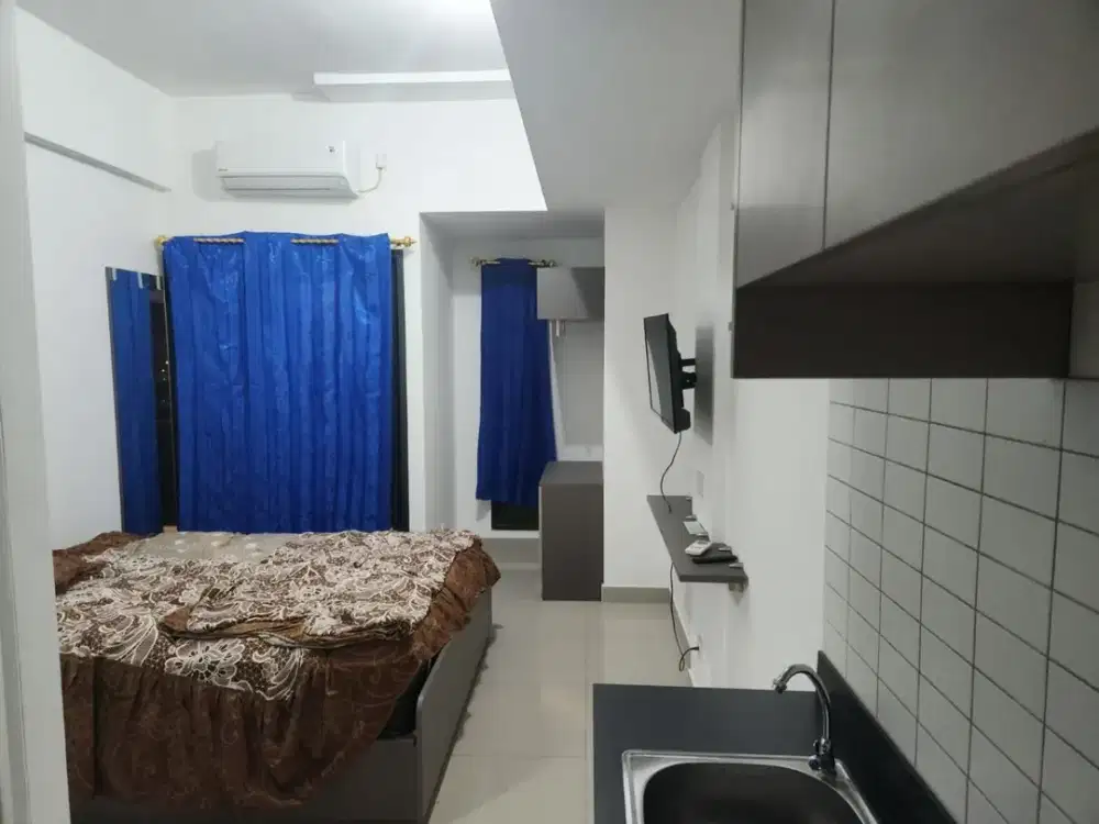 Apartemen Studio Furnished Lantai 5 Corner di Sayana Harapan Indah Bekasi – Siap Huni & Strategis