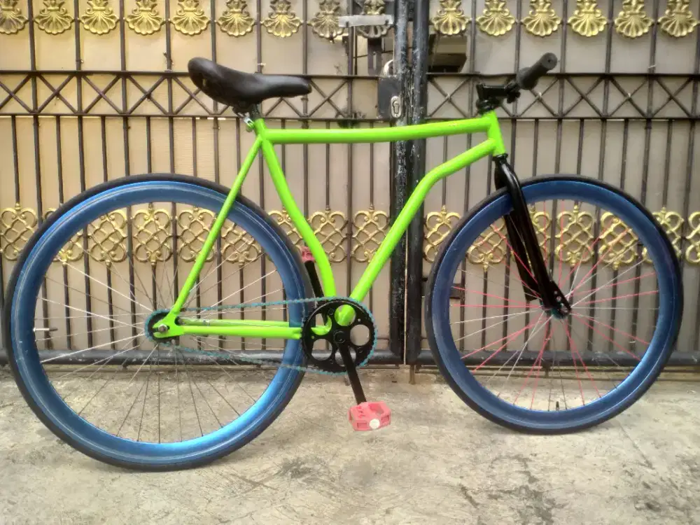 Sepeda fixie siap gowes