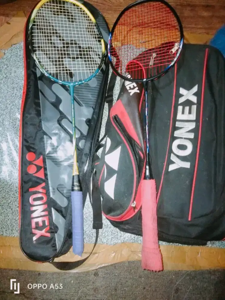 Jual raket 2pcs dan tas nya