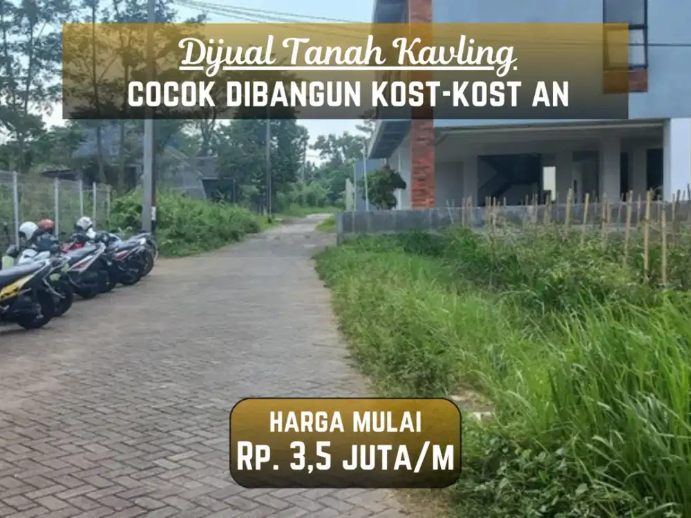 5 Menit Kampus UIN Malang Cocok Bangun Kost Tanah Kavling Perumahan Sertifikat