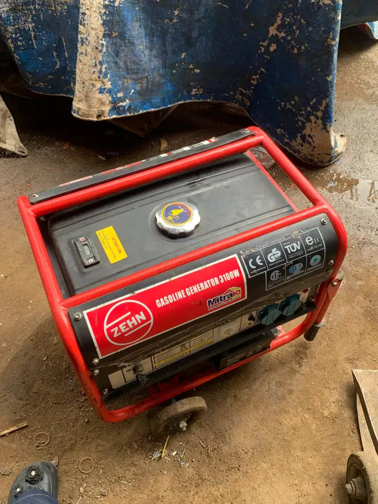 Jual Genset Merk Zehn 3100WATT Mesin Gress Siap Kerja