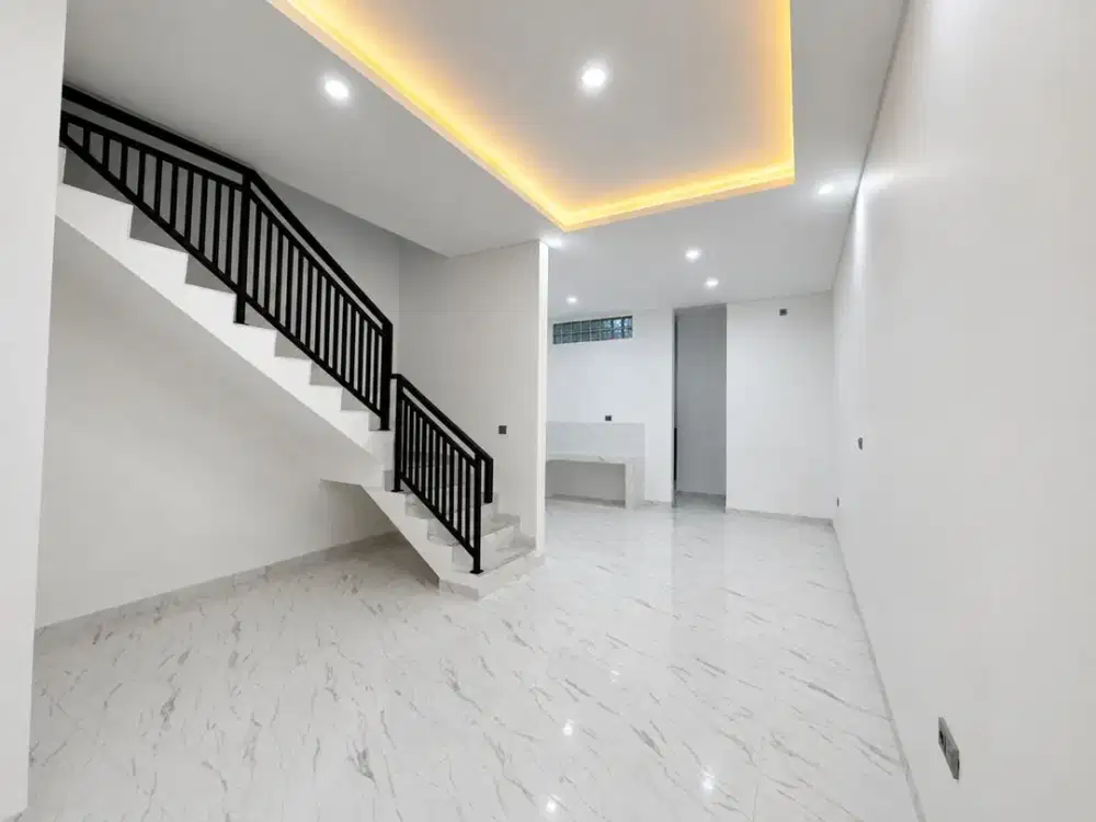 Rumah Baru Metro Permata Luas 6X15 2 Lantai Siap Huni