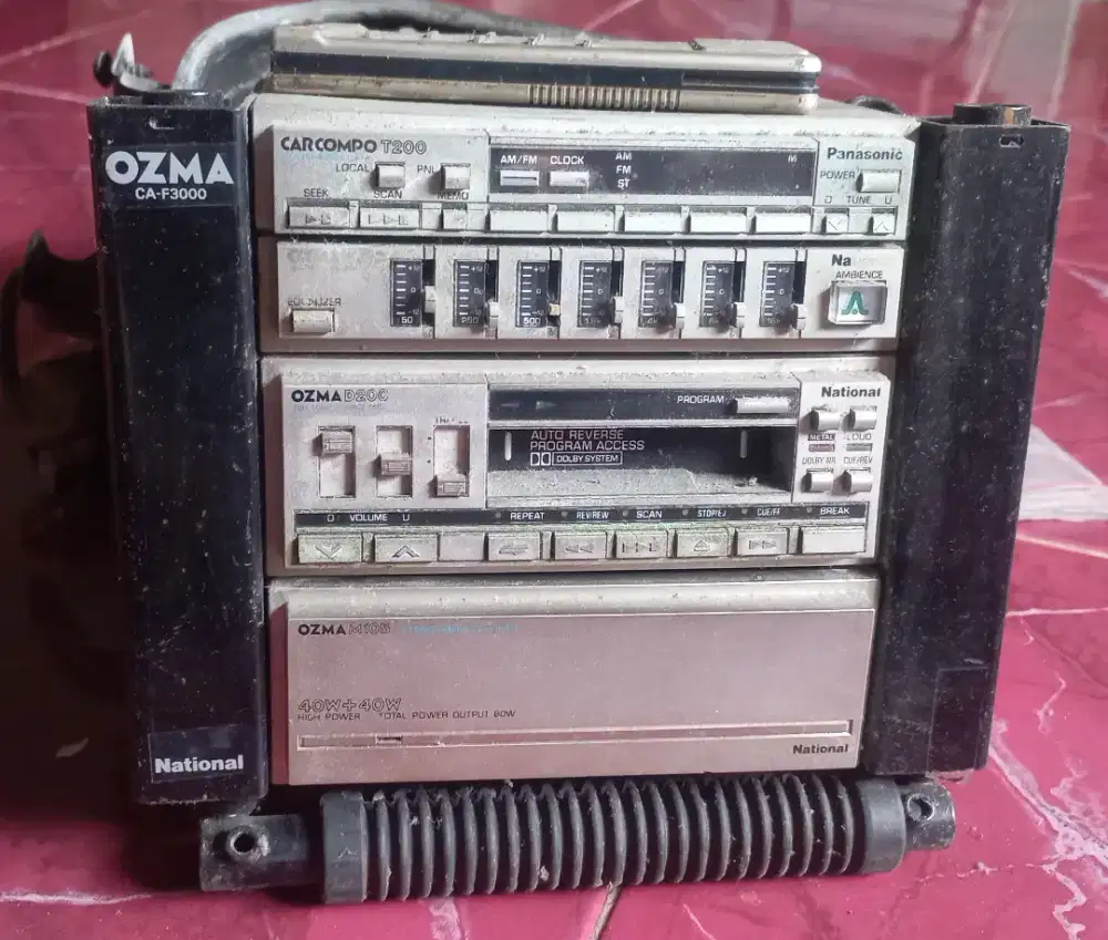 Tape mobil jadul national panasonic ozma