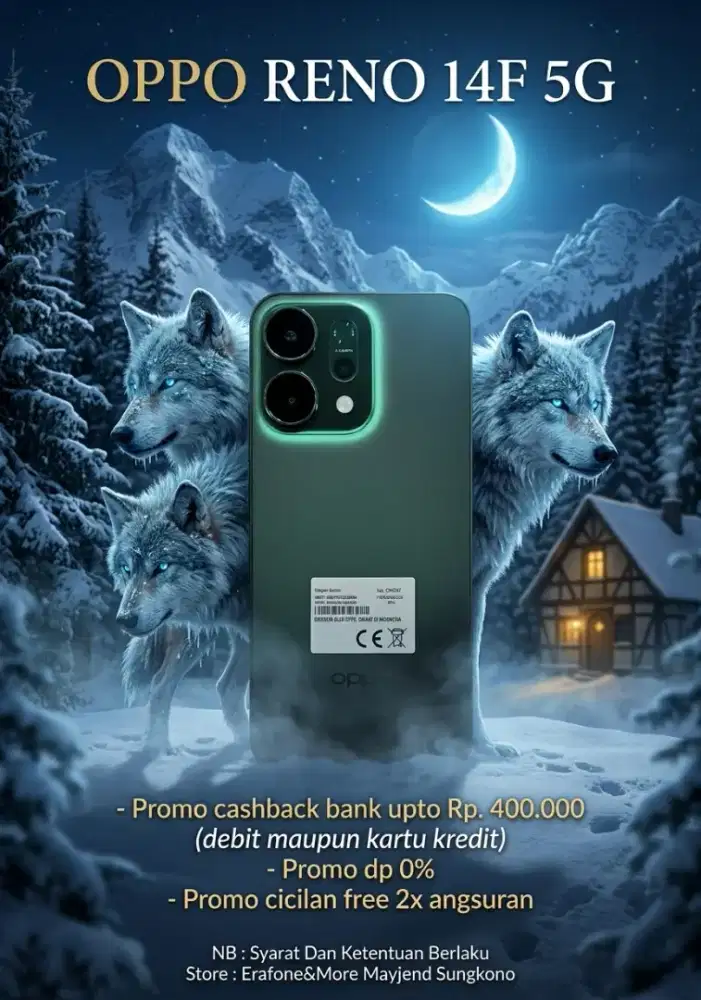 OPPO RENO 14F 5G 12/256 CASHBACK